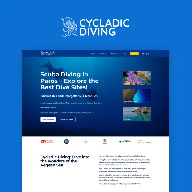 Transformer la présence numérique d’un centre de plongée en un écosystème de conversion complet