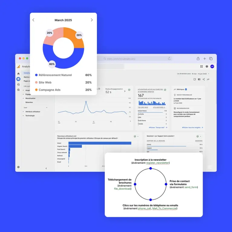 Analyser et corriger la structure de tracking existante pour fiabiliser la donnée sur l’écosystème digital de Planet Ocean